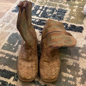 Anderson Bean Basketweave Boots